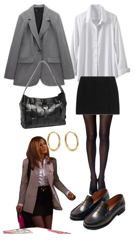 Fashion, outfits Rachel Green Office, Green Office Outfit, Green Office, Outfits To Recreate, From Series, Rachel Green, Office Outfit, Office Outfits, Casual Fits