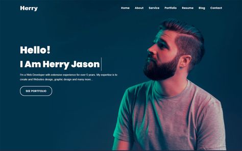 Web Developer Portfolio Website, Personal Portfolio Website Design, Portfolio Website Design Inspiration, Web Developer Portfolio, Cv Website, Website Moodboard, Personal Website Portfolio, Profile Website, Template Portfolio