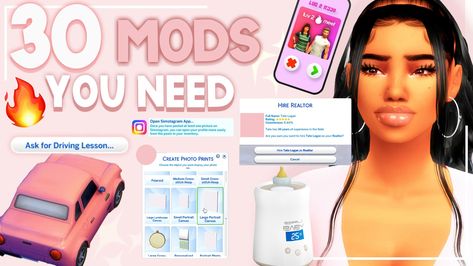 YOU NEED THESE MODS // 30 OF MY CURRENT FAVS | DeeSims on Patreon Sims 4 Packs Patreon, Ts4 Slice Of Life Mod, How To Get Mods On Sims 4, Sims 4 Cc Mods Gameplay Love, Cute Mods Sims 4, Sims 4 Cc Skincare Mod, Social Bunny Sims 4 Mod, Sims 4 Mods Wonderful Whims, Sims4 More Columns