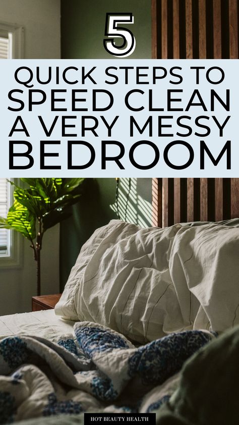 Awesome! Love these tips on cleaning a messy bedroom when short on time. Cleaning Messy Bedroom, How To Clean Bedroom, Spring Cleaning Checklist Declutter, Cleaning A Messy House, Cleaning A Messy Room, Where To Start Cleaning A Messy Bedroom, How To Clean And Organize A Messy House, Bedroom Declutter, My Life’s A Mess But I Can Clean My Room