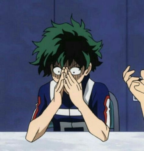 Mood Anime Icon, Deku Studying, Izuku Midoriya Funny, Anime Mood Icon, Anime Meme Face, Anime Mood, Anime Reaction, Anime Mems, Thanksgiving Break