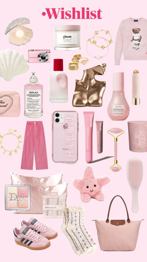 Pink wish list teenage girls Expensive Christmas Gift, Pink Wishlist, Wishlist Christmas, Expensive Gifts, Inspiration Aesthetic, Aesthetic Pink, Wish List, Christmas Wishes, Christmas Wishlist