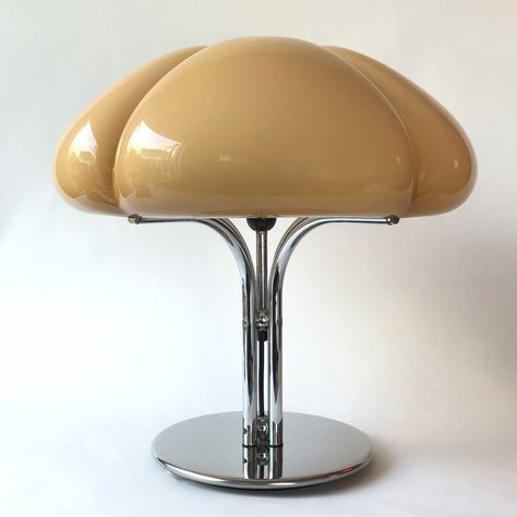 70s Lamps, Mushroom Lamp Vintage, Retro Mushroom Lamp, 1970s Table Lamp, 70’s Table Lamp, 1970s Table Lamp Shade, Mushroom Lights, Mini Lamp, Retro Lamp