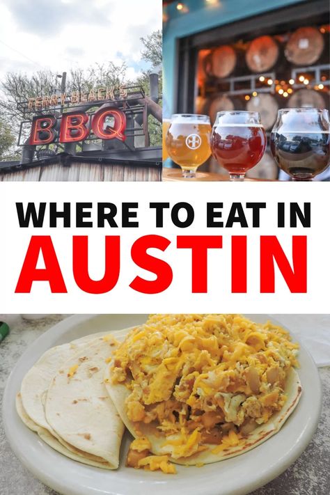 Where to Eat in Austin: 22 Restaurants Foodies Must Try + Map Austin Texas Food, Hawaiian Poke Bowl, Nice Restaurants, Texas Trip, Austin Food, German Potato Salad, Breakfast Tacos, Brunch Spots, Best Bbq