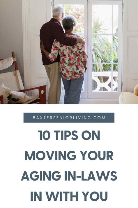 When the time comes to combine households and allow your in-laws to move in with you, it may help to set a few expectations going into it. Head over to the blog to read more on some tips to help you as you move your aging in-laws into your home Living With In Laws, Tips On Moving, In Law House, Mom In Law, Moving Tips, Father In Law, Assisted Living, In Laws, Keeping Healthy