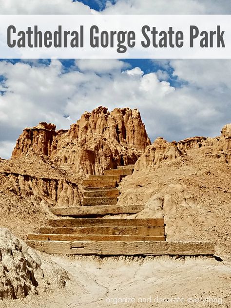 Cathedral Gorge State Park Nevada - Travel Series - Organize and Decorate Everything Cathedral Gorge, Las Vegas Trip Planning, Gorges State Park, Rv Trips, Great Basin National Park, Civilian Conservation Corps, Utah Road Trip, Nevada Travel, Landscape Photography Tips