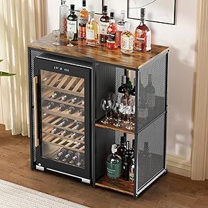 $159 mini fride cabinet Mini Fridge Bar Ideas, Creative Ways To Hide Mini Fridge, Cabinet For Mini Fridge, Wine Refrigerator Cabinet, Kitchen Microwave Stand, Mini Fridge Bar, Small Mini Fridge, Mini Fridge Cabinet, Basement Family Rooms