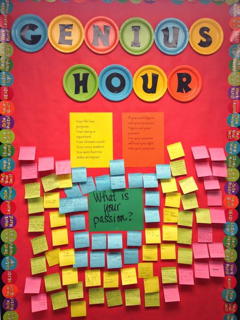 Reflections of an Intentional Teacher: Reflections on Round 1 of Genius Hour Genius Hour Elementary, Genius Hour Projects, Genius Hour, Problem Based Learning, Inquiry Based Learning, 4th Grade Classroom, Gifted Education, Personalized Learning, Classroom Setup