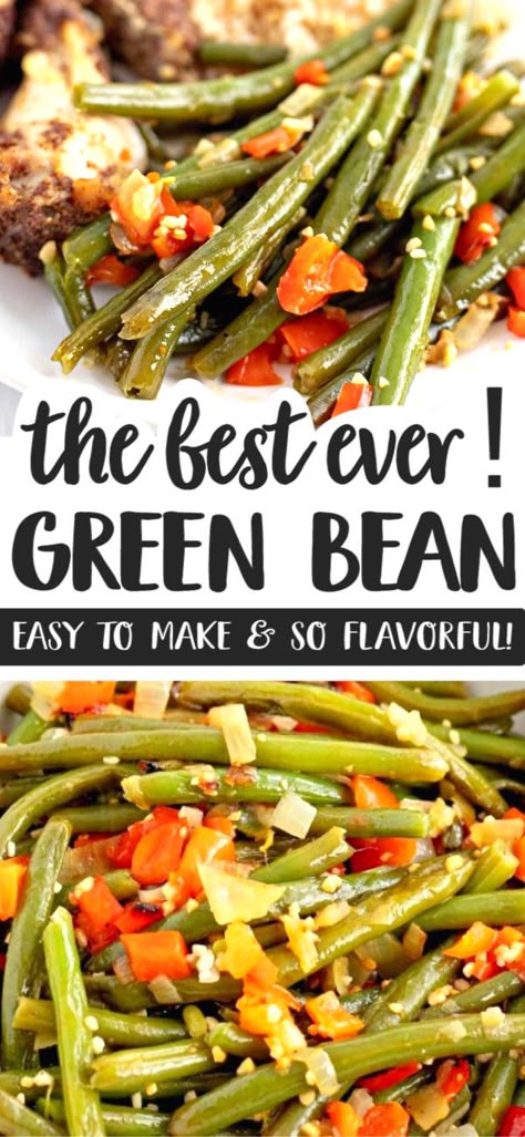 Bean Side Dish Recipes, Green Bean Side Dish Recipes, Green Bean Side Dish, Bean Side Dish, Mustard Butter, Delicious Green Beans, Green Beans Side, Green Beans Side Dish, Food On The Table