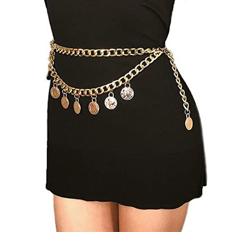 Alexa Garcia's Amazon Page Pirate Halloween Costumes, Body Accessories, Chain Dress, Body Chains, Belly Jewelry, Beautiful Belts, Versatile Jewelry, Metal Belt, Belly Chain