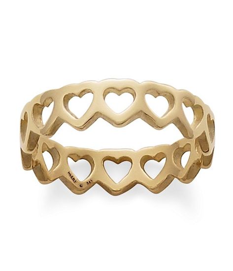 14K Tiny Hearts Band #Sponsored #Tiny, #Ad, #Band, #Hearts James Avery Rings, 2023 Wardrobe, Heart Band, James Avery Jewelry, Gold Heart Ring, Gold Hearts, James Avery, Perler Beads Designs, Tiny Heart