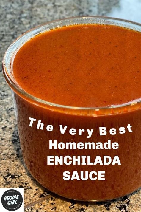 Enchilada Sauce With Chili Powder, Enchilada Sauce With Tomato Paste, Homemade Cooked Salsa, Enchilada Gravy Recipe Easy, Homemade Enchilada Sauce With Fresh Tomatoes, Homemade Enchiladas Sauce, Recipe Enchilada Sauce, How To Make Enchiladas Sauce, Restaurant Style Enchilada Sauce