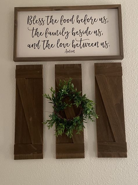 Farnhouse kitchen decor, bible verse picture Farmhouse Kitchen Signs Diy Sayings, Kitchen Scripture Quotes, Scripture For Kitchen, Bible Verse For Family House, Kitchen Scripture Signs, Scriptures For The Home, Christian Kitchen Signs, Bible Verse For Kitchen, Bible Verse Kitchen