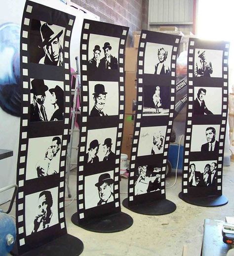 007 Theme, Deco Cinema, Hollywood Birthday, Hollywood Party Theme, Fest Temaer, Movie Themed Party, Red Carpet Party, Hollywood Theme, Super Party