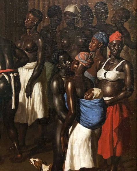 Slave Dance, circa 1706-1708, one of several paintings completed in Suriname by Dirk Valkenburg. Post Colonialism Art, Black Mythology, Denmark Copenhagen, Black Planet, The Great, Lost Souls, Black Art Painting, Afrocentric Art, African People