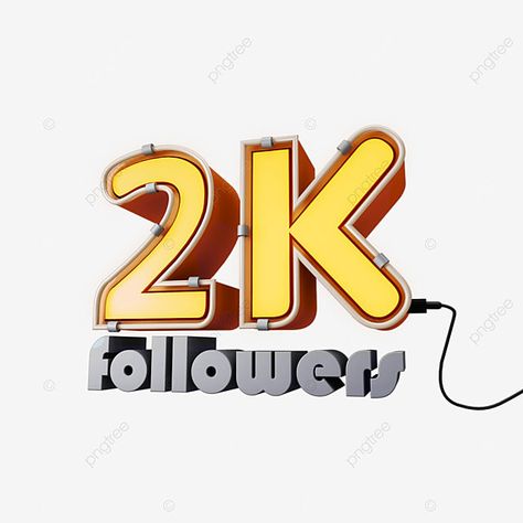 2k Followers Thanks Instagram Png, 2k Followers Background, 2k Followers Thanks Instagram Background, Christmas Card Background, Png Images For Editing, Camera Wallpaper, Transparent Clipart, 3d Lettering, Photo Album Layout