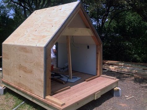 Life of an Architect - Lantern Playhouse | Life of an Architect A Frame Playhouse, Neglected Children, Life Of An Architect, Garden Room Ideas, Build A Playhouse, Kids Playhouse, A Frame House, Tiny House Cabin, Small Cabin