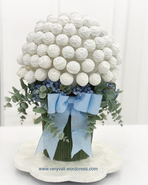 Wedding Cake Pop Bouquet Cakepop Bouquet, Cake Pops Bouquet, Cake Pop Bouquet, Wedding Cake Pops, Pop Ideas, 1 Cake, Cake Pop, Cake Pops, Wedding Cake