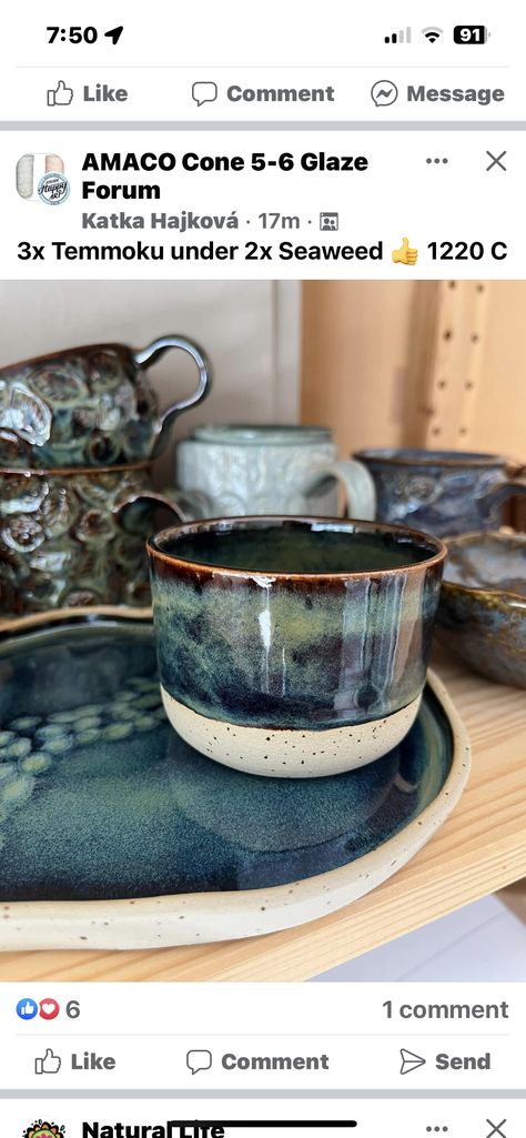 Ceramics Pottery Bowls, Glaze Combinations, Glaze Combos, Pottery Kiln, Amaco Glazes, Beginner Pottery, Ceramic Glaze Recipes, Organic Ceramics, Pottery Workshop