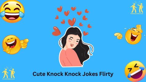 Knock, knock! Who’s there? It’s time for a little flirty fun with a collection of cute and charming knock knock jokes. These one-liners are perfect for bringing a smile to someone’s face, setting the mood, or simply brightening your day. Let’s dive into the world of flirty humor that’s sure to make you blush and giggle. Knock Knock Flirty Jokes, Jokes Flirty, Flirty Humor, Flirty Jokes, Knock Knock Who's There, Corny Jokes, One Liner, The Mood, Brighten Your Day