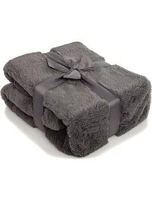 Food Shopping, Fur Throw, Faux Fur Throw, George At Asda, Online Food, Charcoal Color, All Products, Throw Blanket, Faux Fur