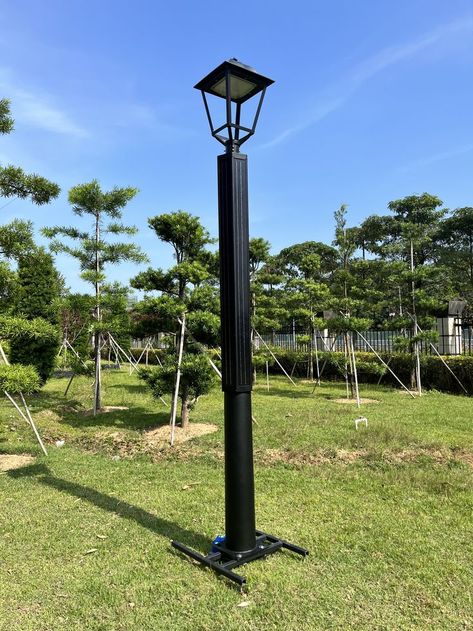 Lamp Posts Front Yard Solar, Solar Street Light Design, Tractor Supply Solar Lights, Pole Lights, Solar Power Street Light, Solar Lamps, Solar Lamp Post Outdoor Lowe's, Solar Lamp, Solar System