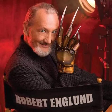 ROBERT ENGLUND Wes Craven Movies, Freddy's Nightmares, Scary Tales, Robert Englund, Horror Genre, The Goldbergs, Crowdfunding Campaign, Horror Icons, Elm Street