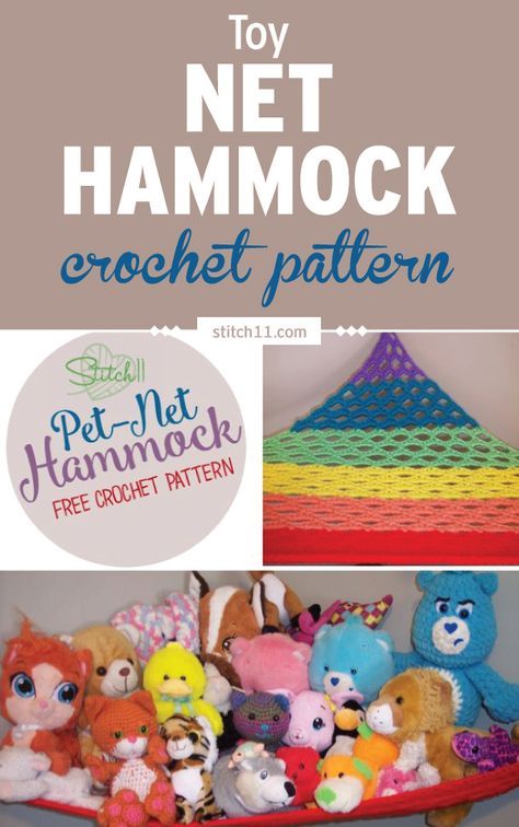 Corner Hammock, Boho Corner, Crochet Hammock, Stuffed Animal Net, Net Hammock, Stuffed Animal Hammock, Toy Net, Toy Hammock, Crochet For Home