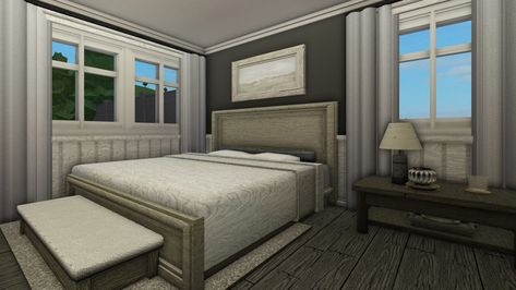 Realistic Houses In Bloxburg, Realistic Bedroom Bloxburg, Bloxburg Realistic House Ideas, Bloxburg Realistic House Layout, Bloxburg Twitter, Bloxburg Realistic Bedroom, Realistic Bloxburg Interior, Realistic Bloxburg House, Bloxburg Realistic