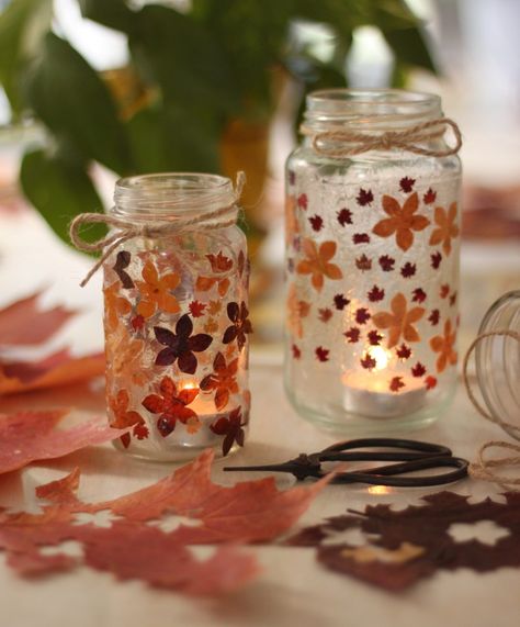 leaflaternproject | Reaching Happy Leaf Lantern Craft, Leaf Mason Jar Candle, Diy Hummingbird Feeder, Leaf Lantern, Cactus Craft, Fall Lantern, Cloud Craft, Lantern Craft, Playdough Activities