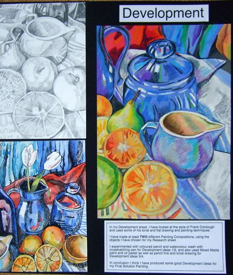 National 4/5 Expressive - Paisley Grammar School - Expressive Arts Igcse Sketchbook, Van Gogh Art Lesson, Gcse Sketchbook, Visual Art Lessons, Art Folio, Higher Art, High School Art Projects, Gcse Art Sketchbook, A Level Art Sketchbook