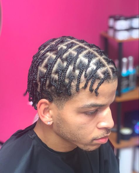 Small Men Braids, Single Braids For Men Short Hair, Twist Braids Hairstyles Men Short Hair, Short Mens Braids, Men Plaits Hairstyles Short, Short Braid Hairstyles For Men, Men Short Twists Hairstyles, Short Men Braids Hairstyles, Braid Hairstyles For Men With Short Hair