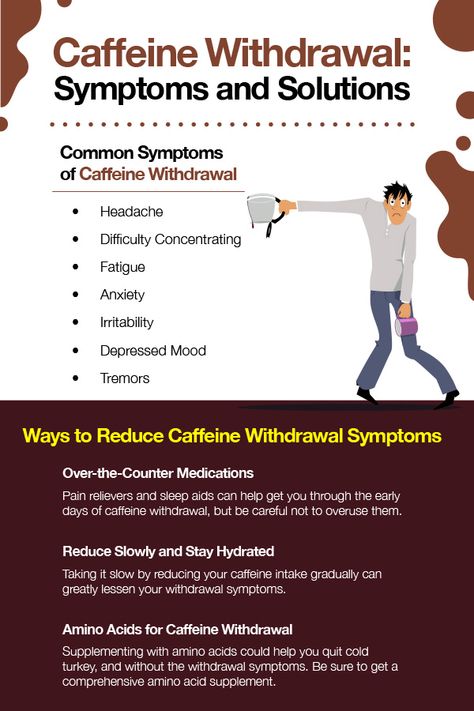 Caffeine Sensitivity Symptoms, Caffeine Withdrawal Remedies, Coffee Side Effects, Caffeine Withdrawal Symptoms, Caffeine Alternatives, Caffeine Withdrawal, Dairy Free Breastfeeding, No Caffeine, Amino Acid Supplements