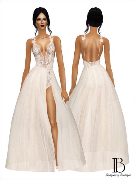 Wedding collection. Part 3 Download 1 Download 2... - Imaginary Boutique Sims 3 Wedding, Sims 4 Wedding Dress, Die Sims 4, Sims 4 Cas Mods, The Sims 4 Packs, Sims 4 Game Mods, Tumblr Sims 4, Sims 4 Expansions, Sims 4 Gameplay