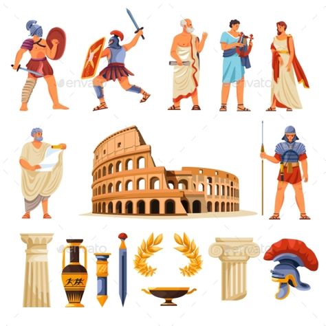 Ancient Rome Empire Rome Empire, Rome Ancient, Roman Civilization, Greek Civilization, Imperiul Roman, Packaging Template Design, Greek Culture, Ancient Rome, Rome