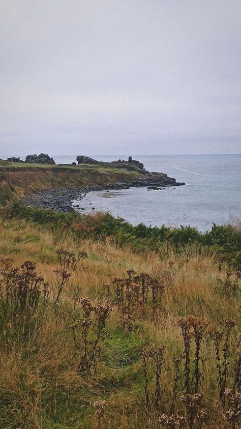 Cottage Rain Aesthetic, Cozy Scottish Cottage, Rainy Scotland Aesthetic, Cottage In Scotland, English Coast Aesthetic, England Coast Aesthetic, Cornwall England Cottages, English Seaside Cottage, Old England Aesthetic