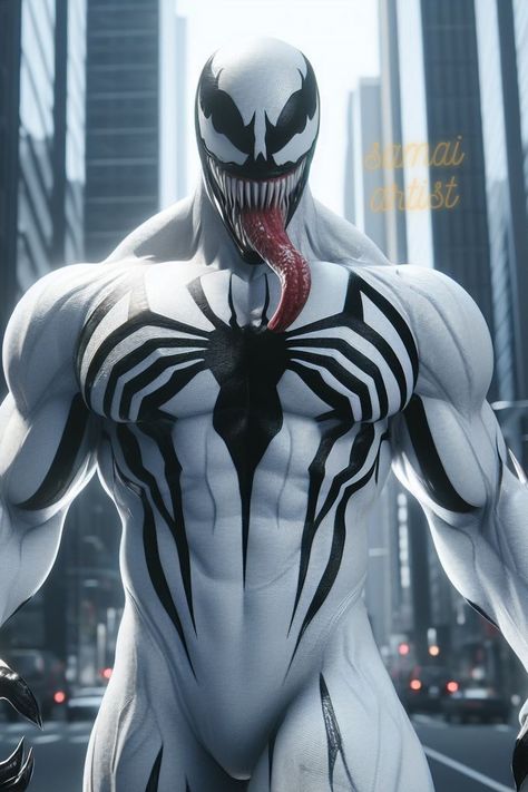 🕷️WHITE ANTI-VENOM 🕷️ 🔺 For Full View on iphone zoom in 🔺 ________________________________________ Target before DECEMBER❤️ 🎯 30K… | Instagram Spiderman Anatomy, Anti Venom Dragon, Anti Venom Art, Anti Venom Spiderman, Alexis Core, Anti Venom Marvel, Venom Spider-man 2, Spiderman Wallpapers, Venom Pictures