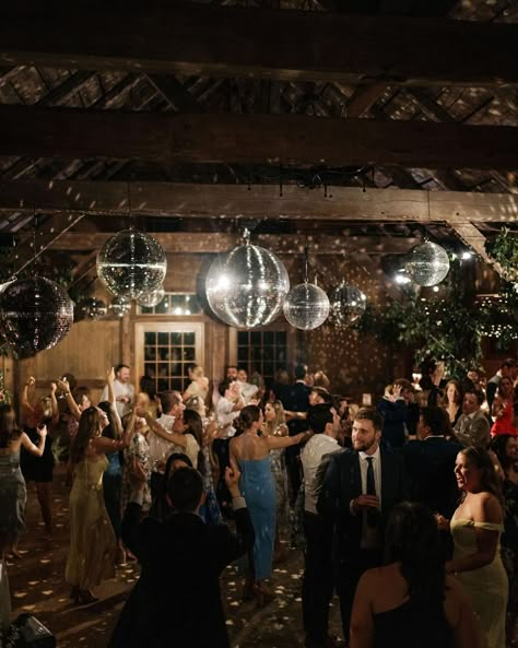 All Posts • Instagram Reception Disco Ball, Discoball Wedding Aesthetic, Mirrorball Wedding, Barn Dance Party, Wedding Disco Ball, Barn Dance, Ball Wedding, Event Production, Washington Dc Wedding