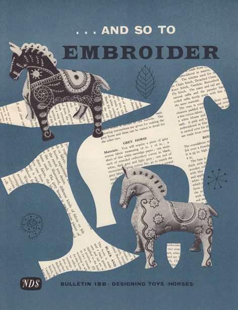 Embroidery Basics, Embroidery Books, Appliqué Ideas, Toy Horses, Craft Books, Animal Sewing Patterns, Dala Horse, Embroidery Book, Horse Pattern