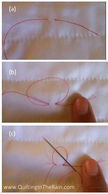 Quilters Knot, Quilt Modernen, Start Quilting, Quilt Binding, Quilting For Beginners, Quilting Techniques, Sewing Needle, Quilting Tips, Sewing Projects For Beginners