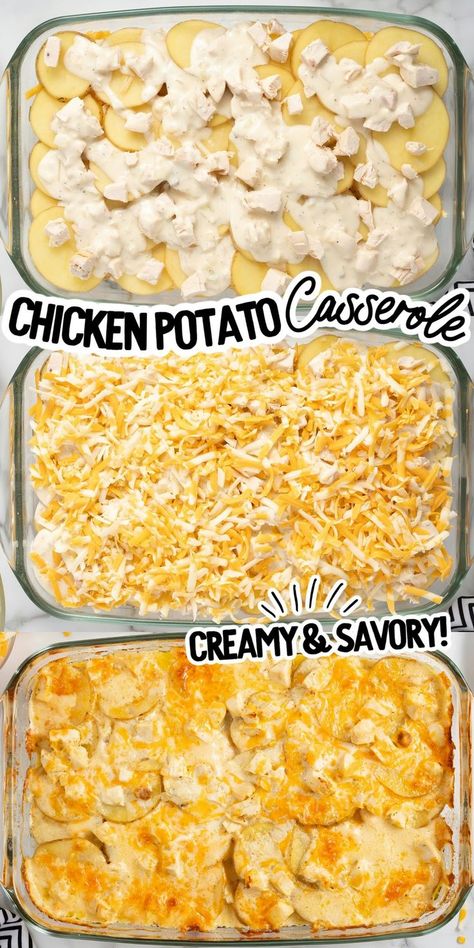 Chicken Potato Casserole