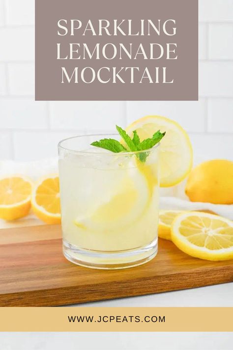 Sparkling Lemonade Mocktail Non Alcoholic Lemonade Drinks, Lemon Mocktail Non Alcoholic, Lemonade Punch Recipes Non Alcoholic, Sparkling Lemonade Non Alcoholic, Lemonade Mocktails Non Alcoholic, Lemonade Mocktail Recipe, Alcoholic Lemonade, Alcoholic Lemonade Drinks, Spritzer Drink