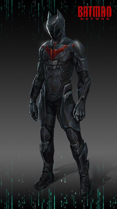 ArtStation - Batman Beyond x Cyberpunk 2077 (Batman) Batman Beyond Suit Concept, Batman Beyond Suit Redesign, Batman Beyond Concept Art, Batsuit Redesign, Batman Beyond Redesign, Batman Beyond Fanart, Batman Concept Art Suits, Batman Oc Suit, Batman Beyond Arkham Knight