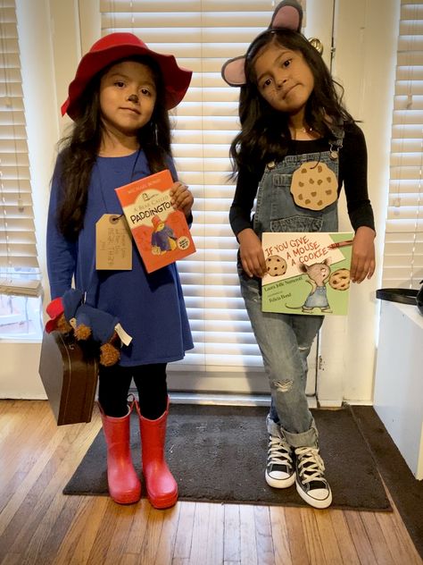 Childhood Book Costumes, Childrens Books Costumes, Costumes For Librarians, Dress As A Book Character Kids, Halloween Costume Book Character, Easy Children’s Book Character Costumes, Dress Up As Your Favorite Book Character, Book Character Day Spirit Week, Book Characters To Dress Up As