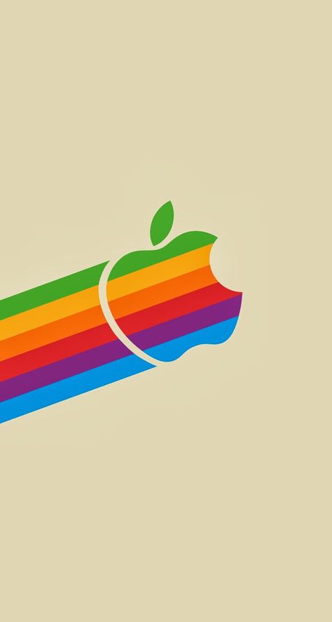 Vintage retro apple Rainbow Apple Logo, Apple Rainbow, Steve Jobs Apple, Iphone Logo, Apple Iphone Wallpaper Hd, Apple Macintosh, Iphone 5 Wallpaper, Hd Wallpaper Android, Apple Logo Wallpaper Iphone