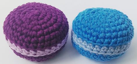 Amigurumi Macaron Written Pattern Macaron Crochet Pattern, Amigurumi Macaron, Macaron Crochet, Crochet Cactus, Fun Crochet, Fun Crochet Projects, Magic Ring, Youtube Tutorials, Easy Crochet Patterns