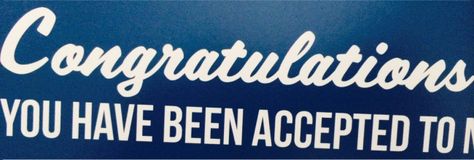Attending the Admitted Student Event. Making the mist out if the admitted student event after you have been accepted at the university. Congratulations You Have Been Accepted, College Visit, College List, College Admissions, College Admission, The Mist, You've Been, The List, Mist