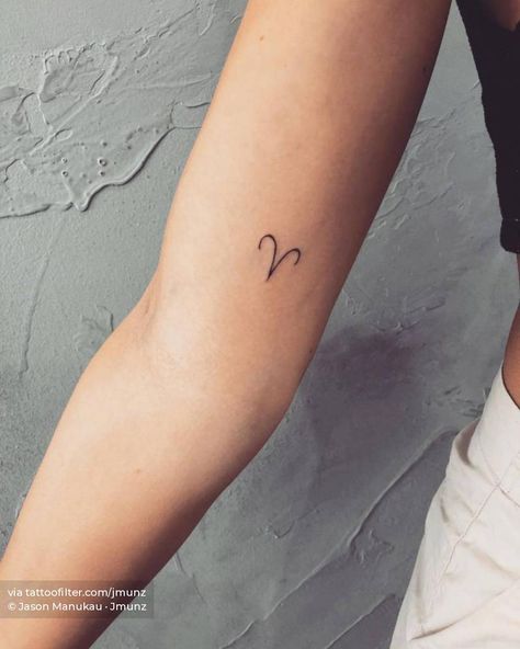 Aries Fine Line Tattoo, Fine Line Aries Tattoo, Aries Tattoo For Women, Aries Symbol Tattoos, Aries Zodiac Symbol, Aries Zodiac Tattoos, Tattoo Sister, Aries Ram Tattoo, About Aries