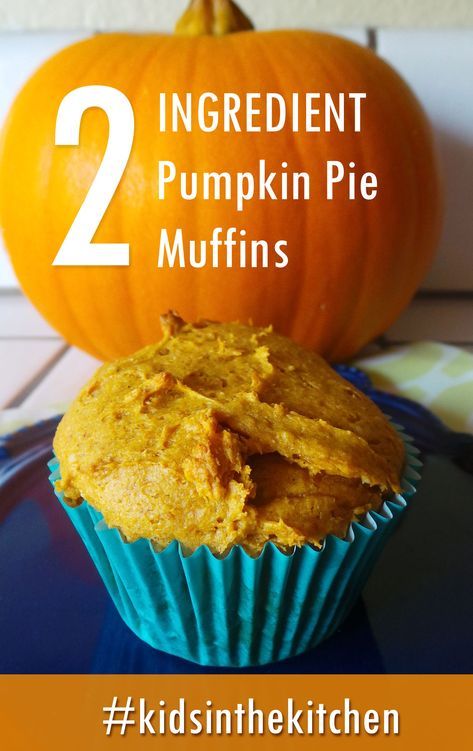 Pumpkin Pie Muffins, 2 Ingredient Pumpkin Muffins, Canned Pumpkin Recipes, Pie Muffins, Pumpkin Muffins Easy, Recipe For Fall, Muffins Easy, Pumpkin Muffin Recipes, Pumpkin Recipes Easy