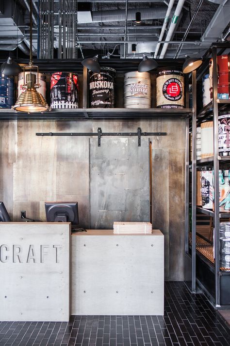 Craft Beer Bar Design, Beer Shop Design, Brewery Bar Design, Beer Bar Design, Coffee House Interiors, Brewery Bar, Bar Counter Design, Beer House, Craft Beer Bar